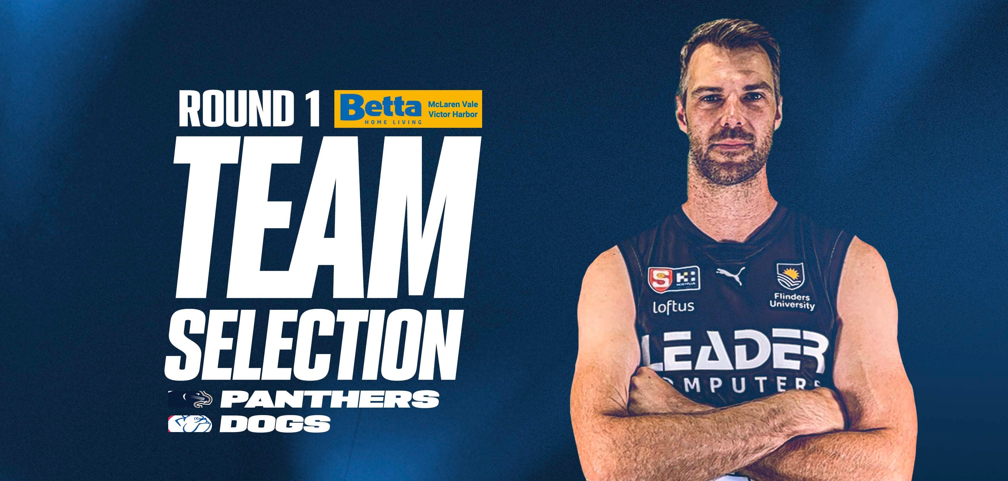 BETTA Team Selection: SANFL Rd 1 vs Centrals BETTA Team Selection: SANFL Rd 1 vs Centrals